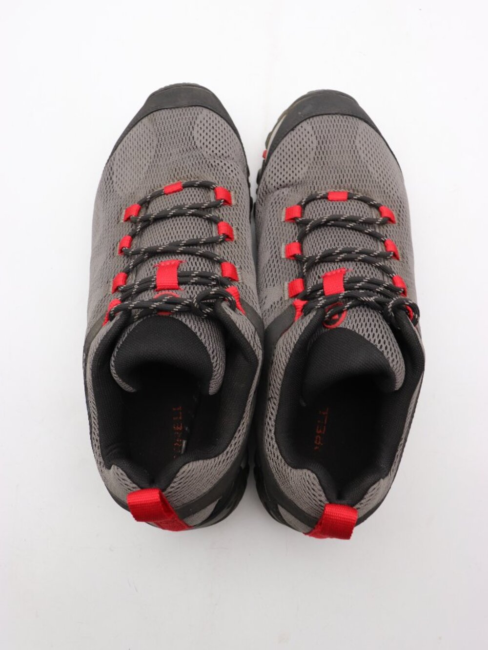 Merrell Tokota 2 Mesh Men's Size 13 Hiking Shoes Grey Red Black J48555 Low Top - Picture 7 of 9